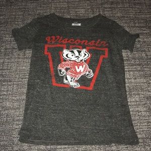 American Eagle tailgate Wisconsin Badgers shirt